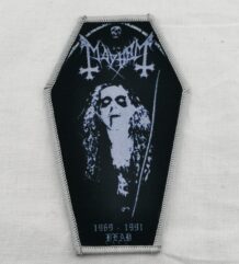 метъл нашивка Mayhem Dead ковчег блек метъл