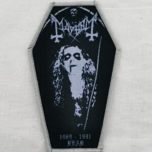 метъл нашивка Mayhem Dead ковчег блек метъл