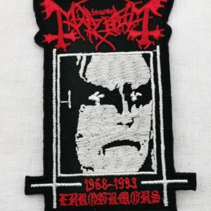 Метъл нашивка Mayhem Euronymous Tribute бродирана