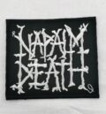 метъл нашивка napalm death logo