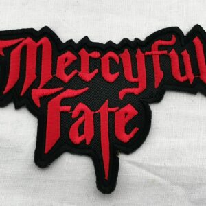 Метъл нашивка Mercyful Fate Logo червено логото