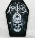 Метъл нашивка Marduk Legion Coffin форма ковчег