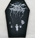 Метъл нашивка Darkthrone Coffin Band форма ковчег