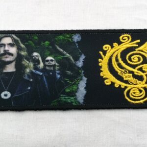 Рок нашивка Opeth Heritage със златисто лого