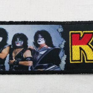 Рок нашивка KISS Rock Stars с лицата на групата