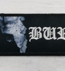 Метъл нашивка Burzum Filosofem с бял готически надпис