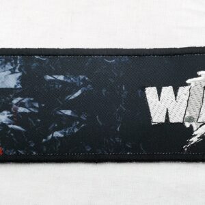 Рок нашивка W.A.S.P. Wild Child с бяло лого