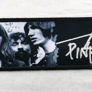 Рок нашивка Pink Floyd Dark Side of the Moon с портрет на групата