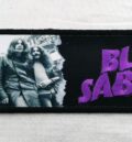 Рок нашивка Black Sabbath Master of Reality лилаво лого