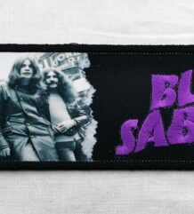 Рок нашивка Black Sabbath Master of Reality лилаво лого