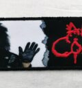 Рок нашивка Alice Cooper Portrait червена бродерия и снимка