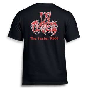 Черна мъжка тениска с щампа In Flames "The Jester Race" - Hover Image