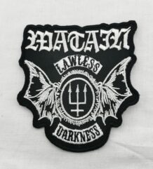 блек метъл нашивка watain lawless darkness