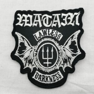 блек метъл нашивка watain lawless darkness