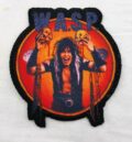 Рок нашивка W.A.S.P. Blackie Lawless кръгла