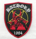 Метъл нашивка Bathory 1984 щит
