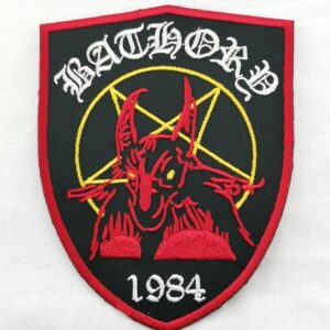 Метъл нашивка Bathory 1984 щит
