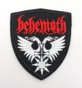 метъл нашивка Behemoth щит с 3D бродерия