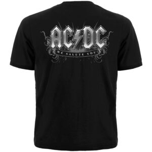 Рок тениска AC/DC For Those About To Rock от премиум памук - Hover Image