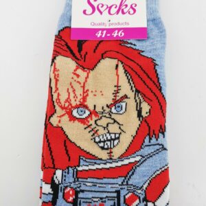 Забавни чорапи с Чъки Child's Play - Hover Image