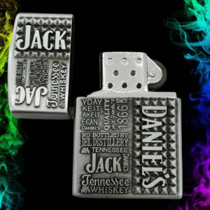Газова запалка на Jack Daniel's с релефни надписи - Hover Image