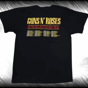 Тениска на Guns N' Roses от турне 2025г 100 % памук - Hover Image