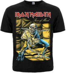 Мъжка тениска Iron Maiden Piece of Mind с Еди в окови