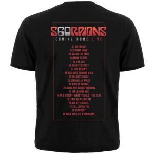 Метъл тениска Scorpions Coming Home Live 60 Years - Hover Image